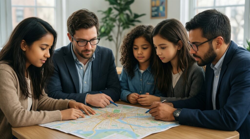 Сравнение районов: где лучше жить по ключевым показателям - дороги, медицина, экология, работа - иллюстрация