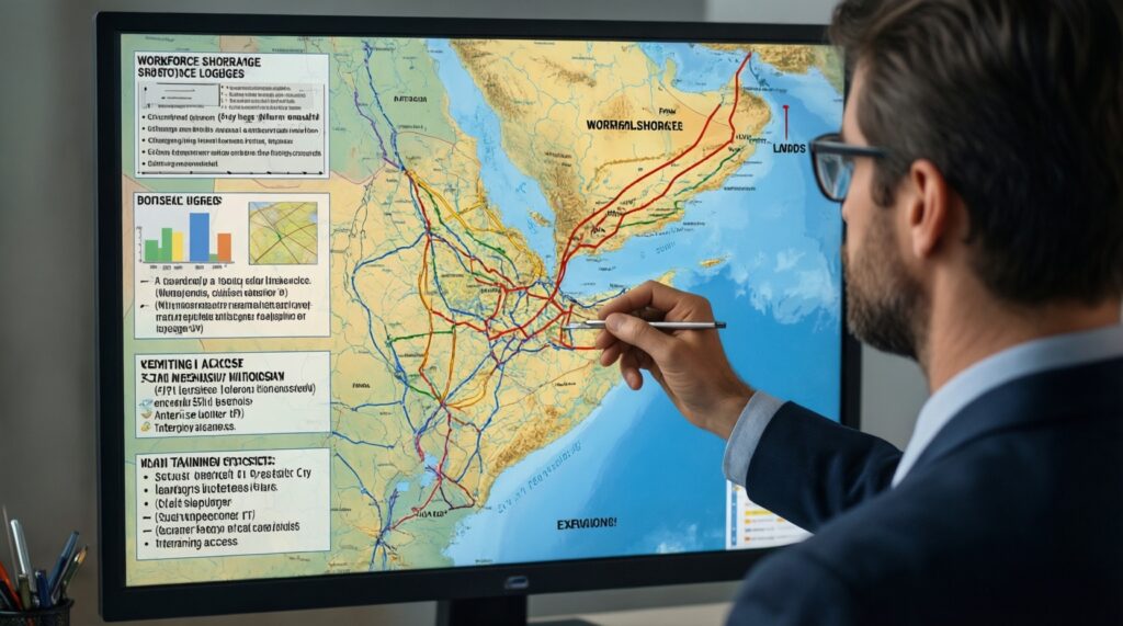 Рынок труда в области: самые востребованные профессии, зарплаты, дефицит кадров по районам - иллюстрация